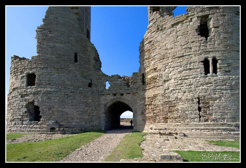 Dunstanburgh Castle Ruin: Photograph by Steve Milner