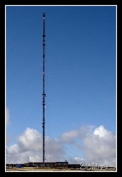 The Holme Moss Transmitter: Photograph by Steve Milner