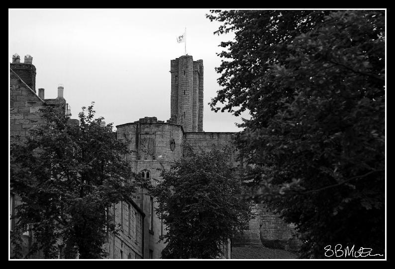 Warkworth Castle: Photograph by Steve Milner