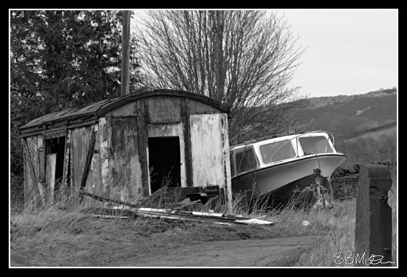 Boat Yard: Photograph by Steve Milner