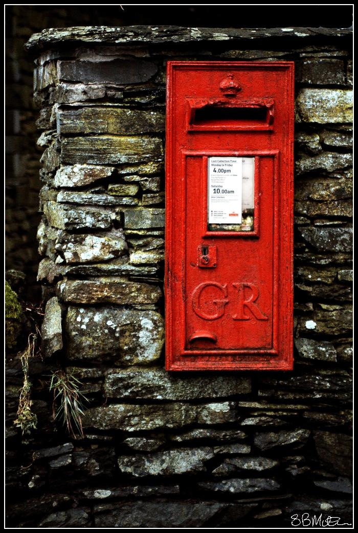 Old Post Box: Photograph by Steve Milner