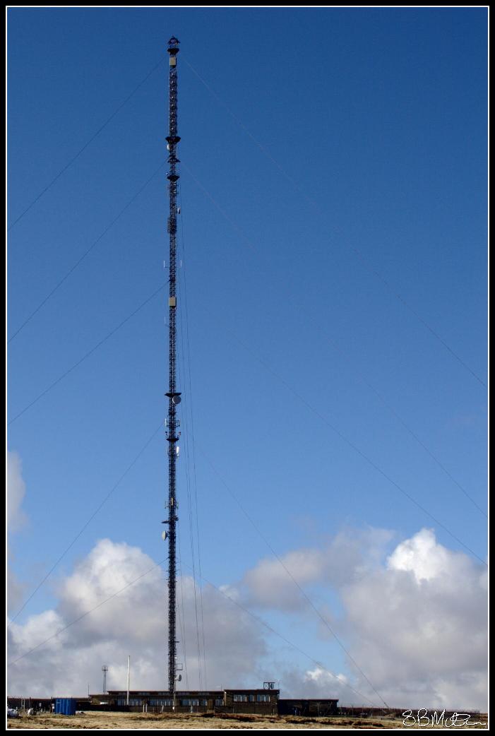 The Holme Moss Transmitter: Photograph by Steve Milner