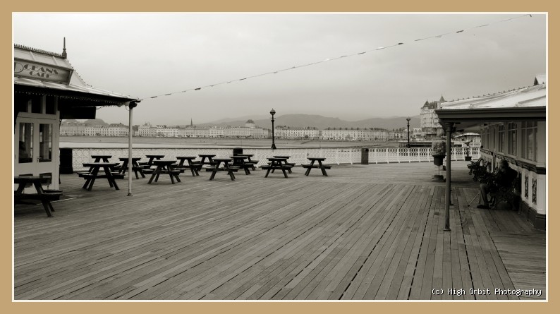 Llandudno Pier: Photograph by Stephen Milner
