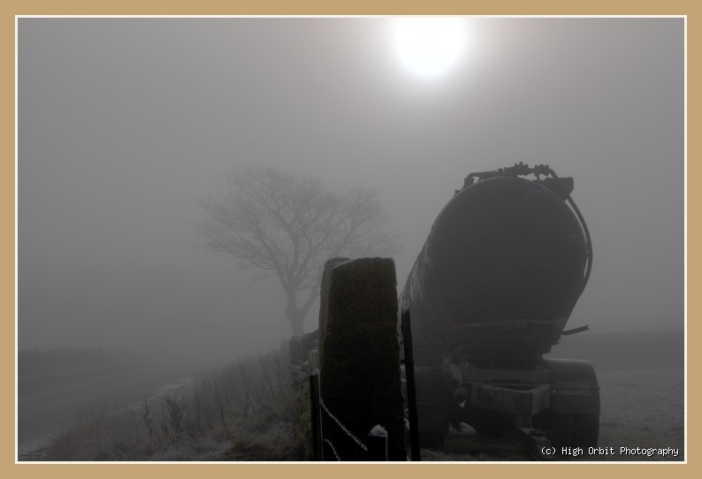 Misty Trailer: Photograph by Stephen Milner